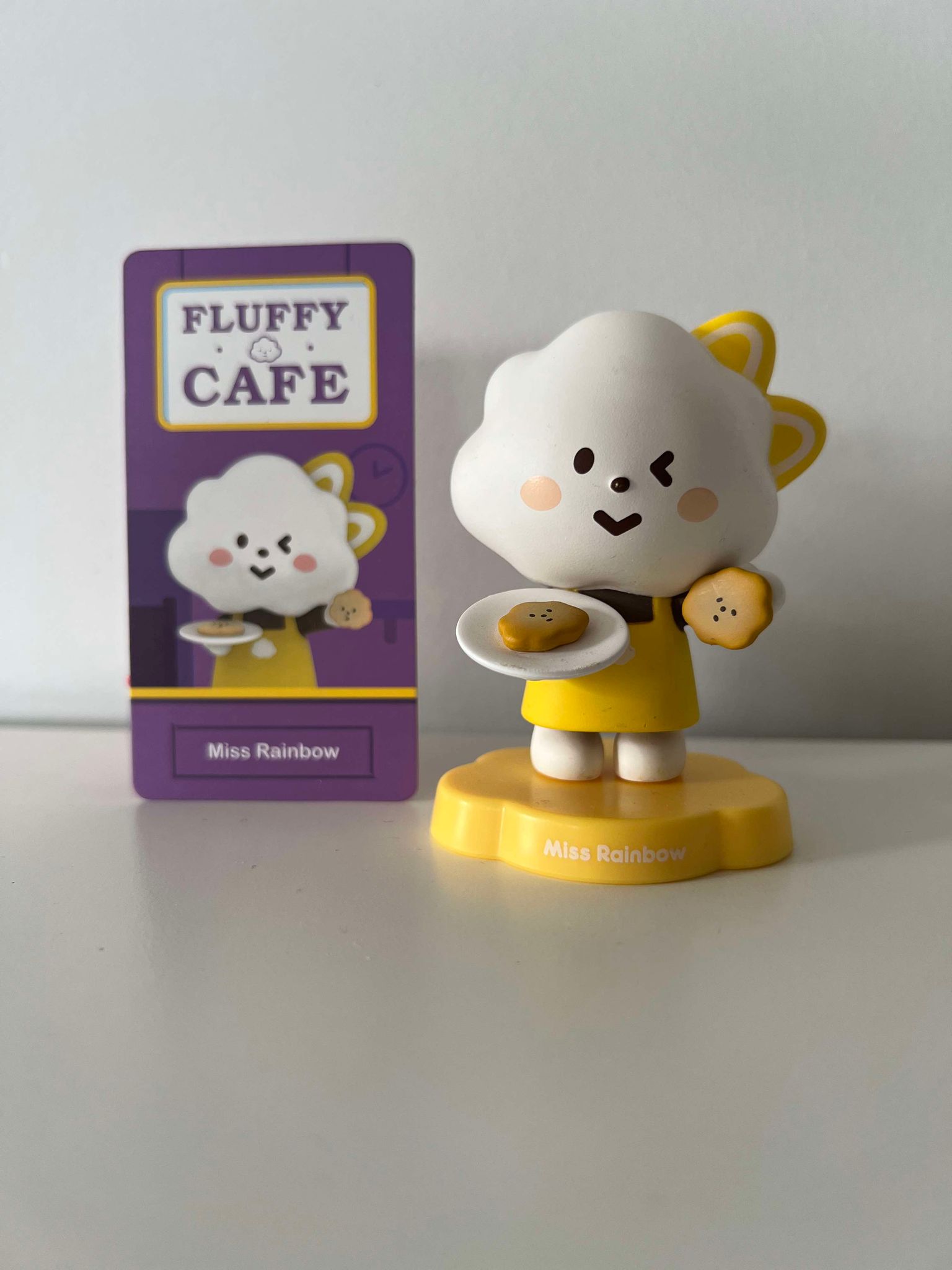 Miss Rainbow - Mr. White Cloud Mini Series 3 Fluffy Cafe Edition by Fluffy House x POP MART - 1