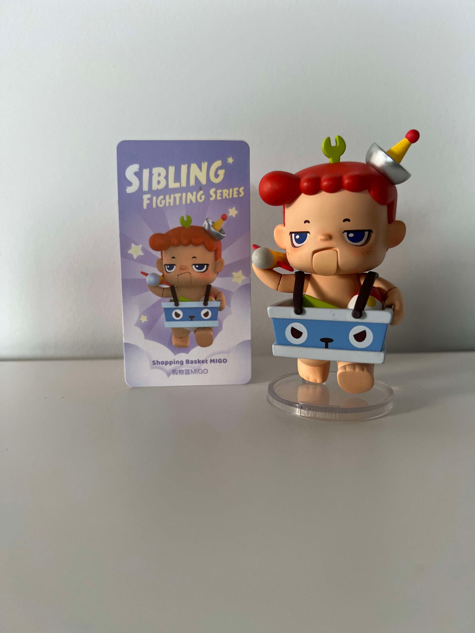 Shopping Basket Migo - Migo Sibling Fighting Series by Gwen MIGO mido x POP MART - 1