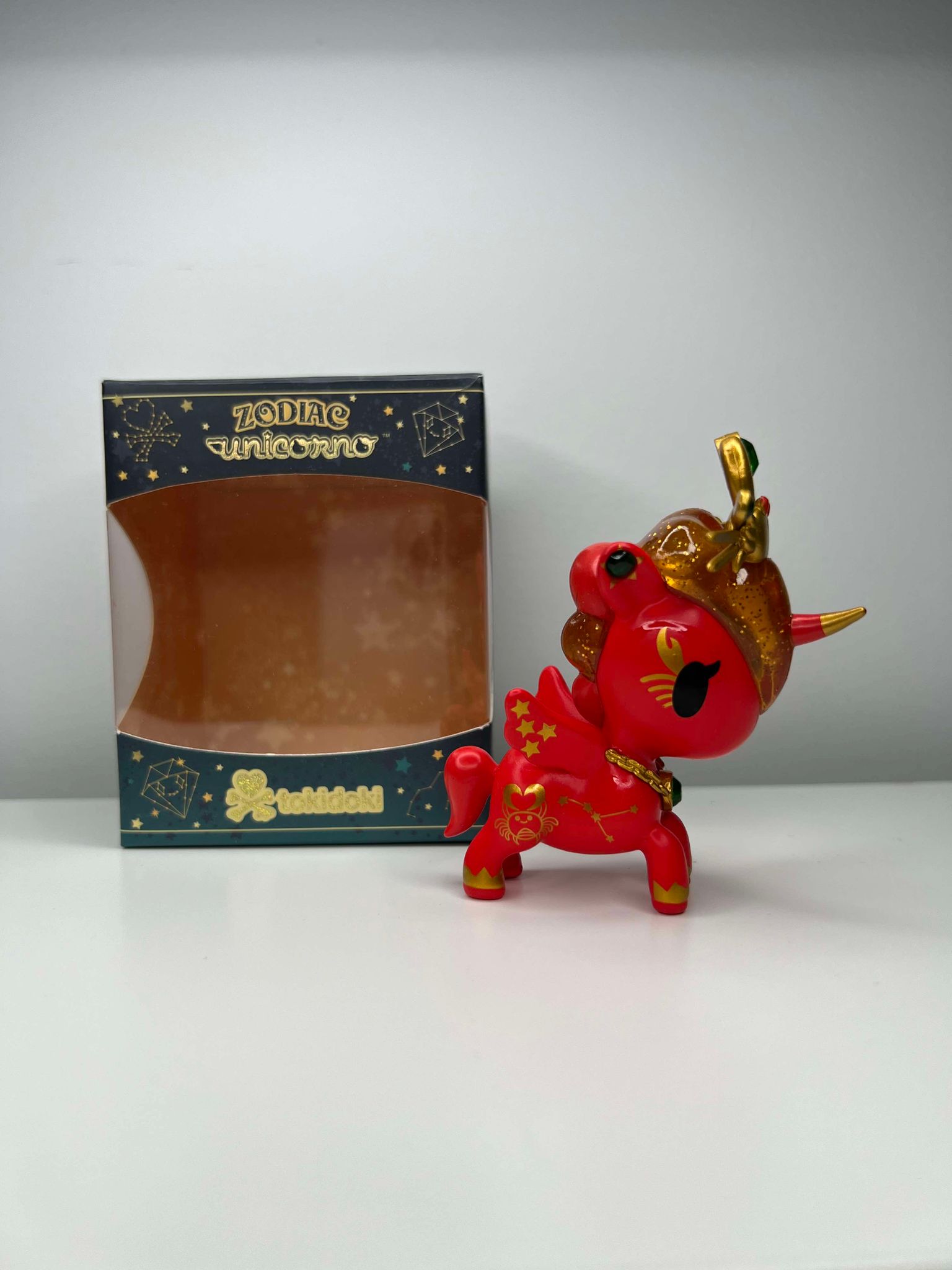 Cancer Zodiac Unicorno Vinyl Figure by Tokidoki - 1