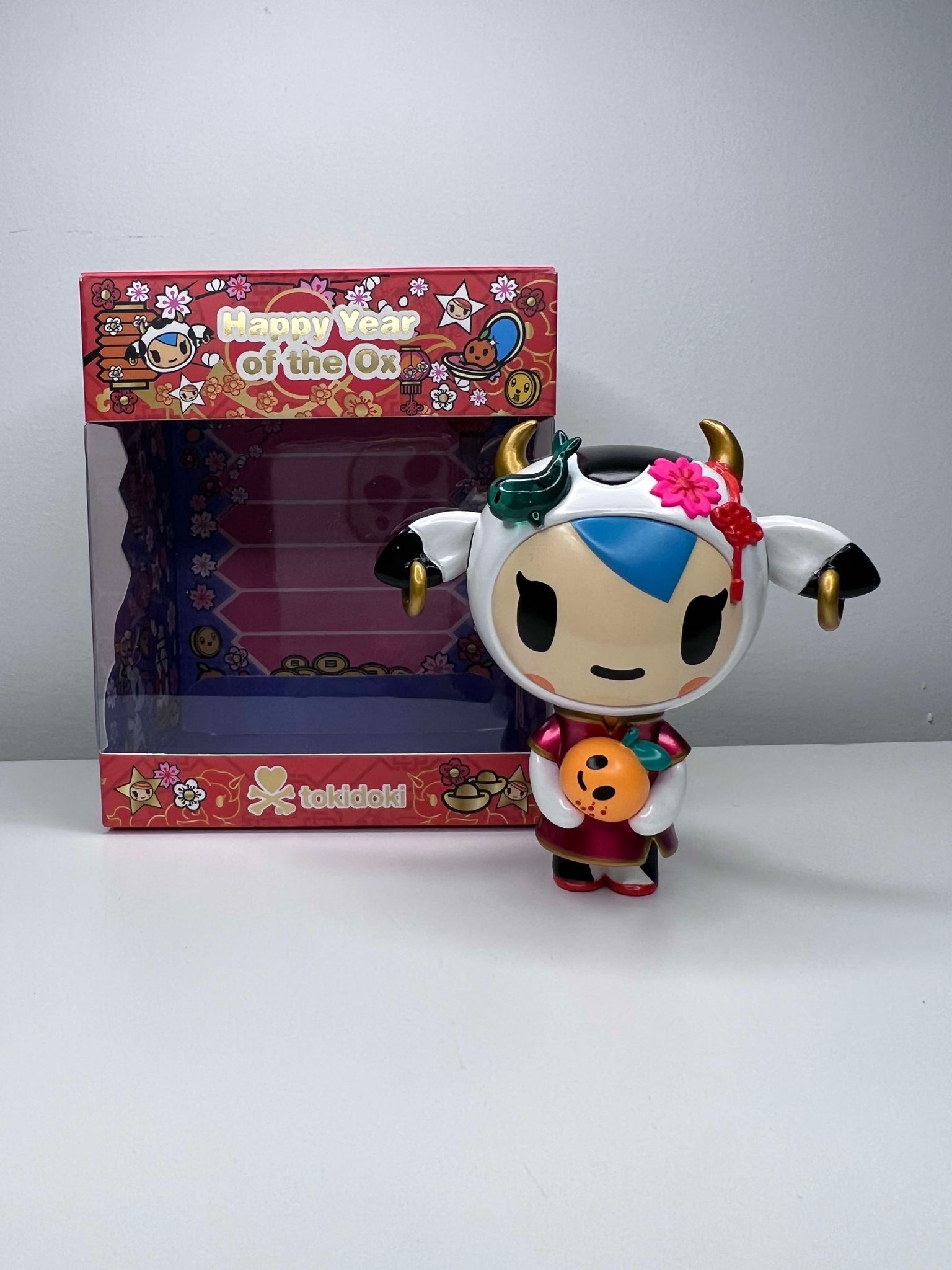 Year of The Ox 2021 Vinyl Figure by Tokidoki - 1