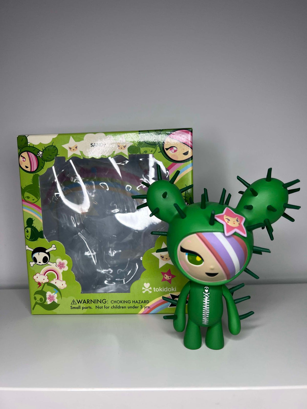 Sandy Cactus Friends Strangeco 5” Vinyl Action Figure 2008 - 1