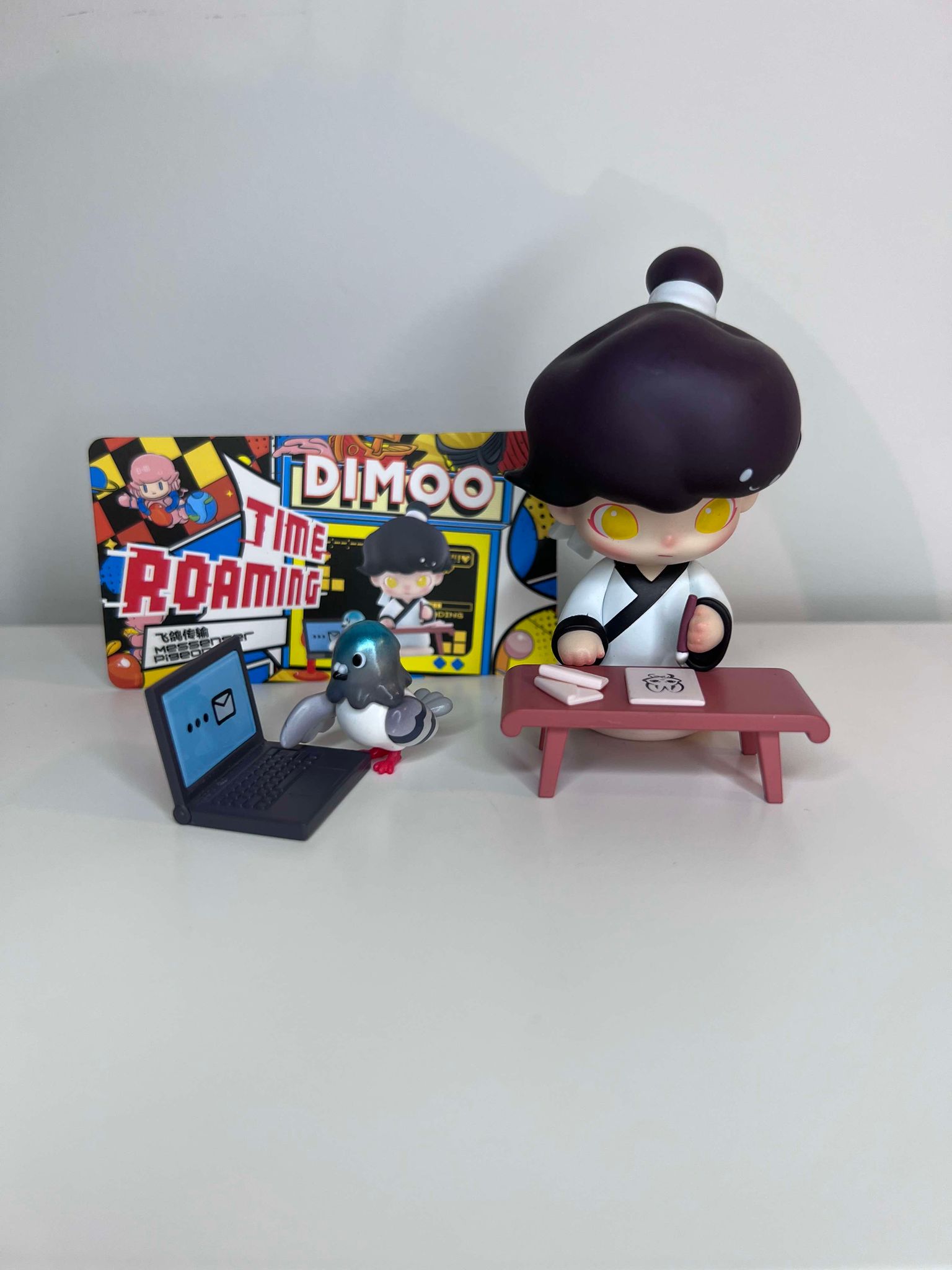 Messenger Pigeon - DIMOO Time Roaming Series by POP MART - 1