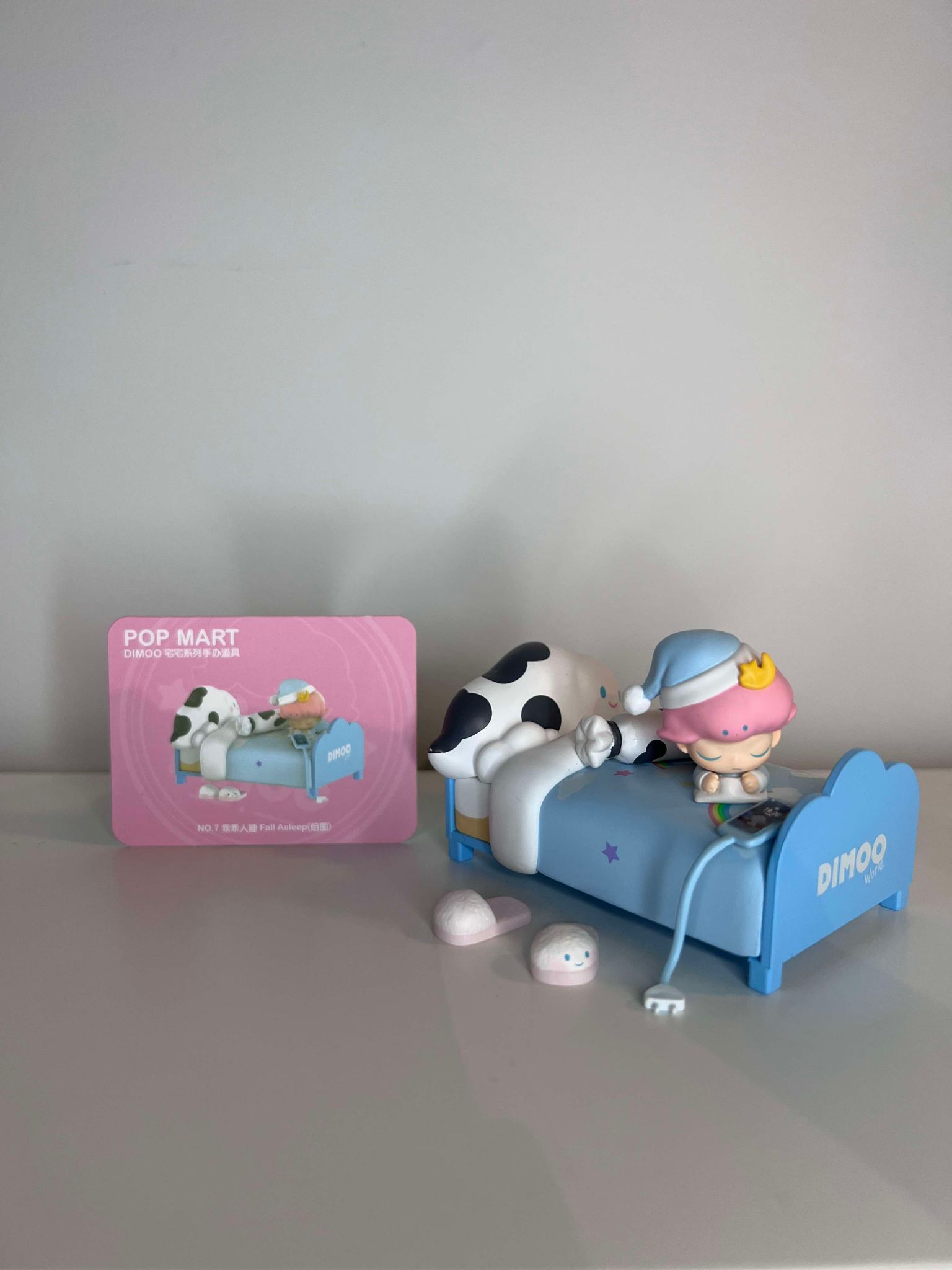 Fall Asleep - Dimoo Homebody series by POP MART - 1