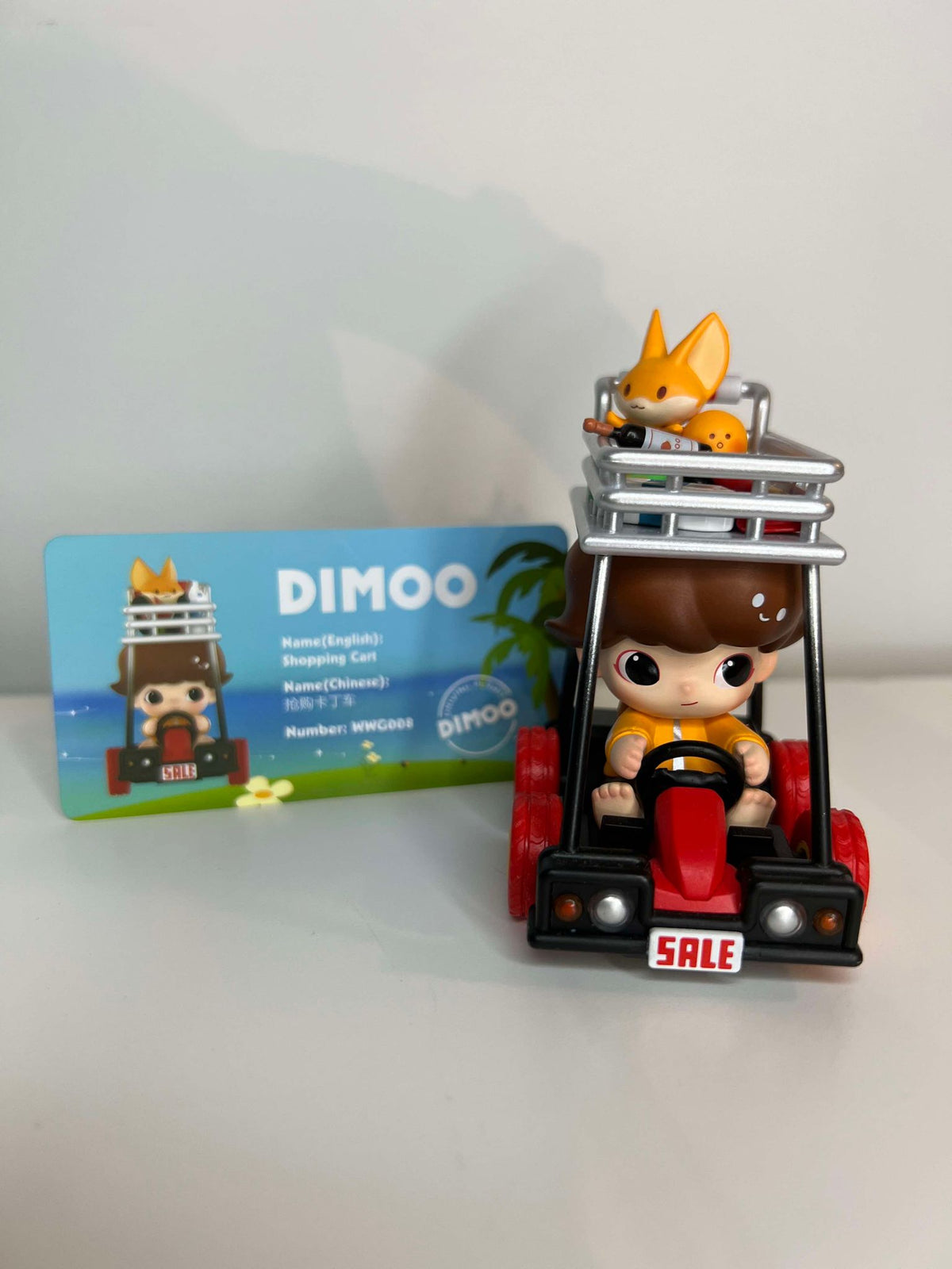 Shopping Cart - Dimoo Where We Go Series by Ayan Tang x POP MART - 1