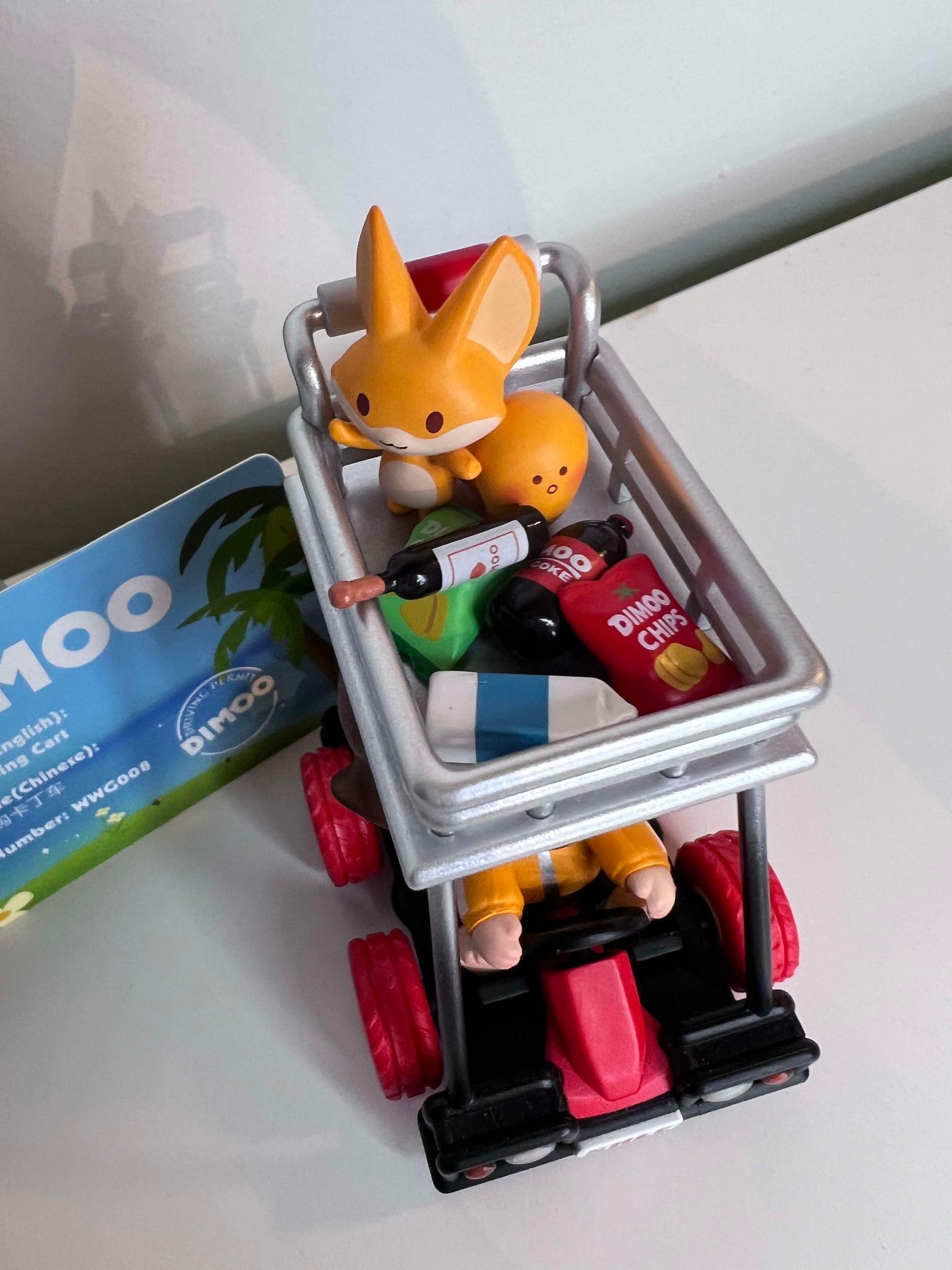 Shopping Cart - Dimoo Where We Go Series by Ayan Tang x POP MART - 2