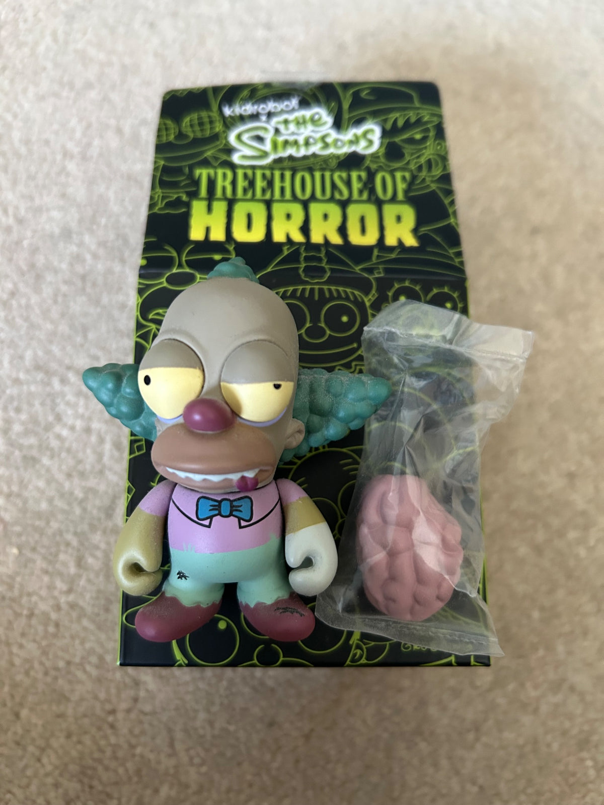 Treehouse of Horror The Simpsons Kidrobot Crusty the zombie - 1