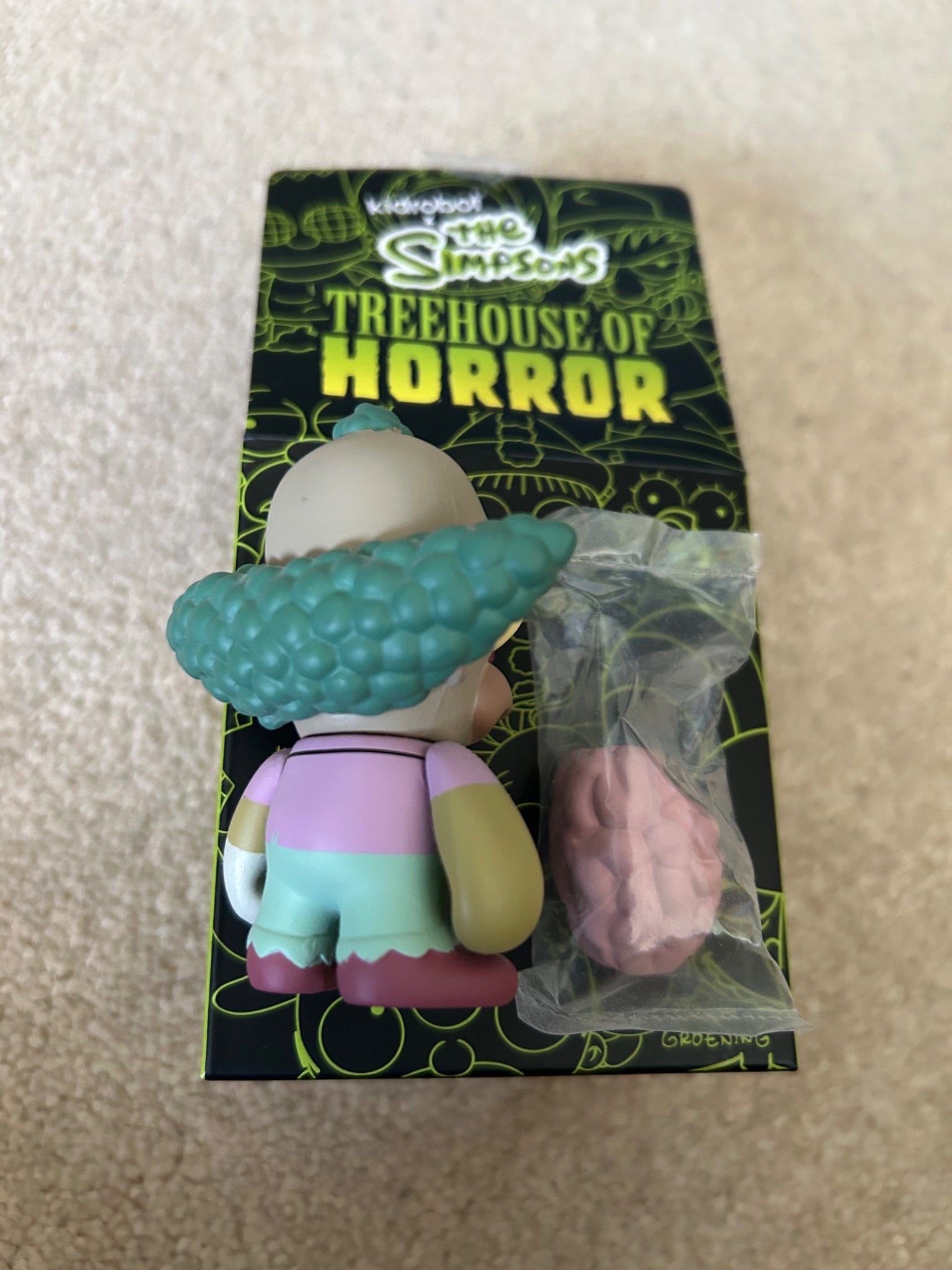 Treehouse of Horror The Simpsons Kidrobot Crusty the zombie - 1