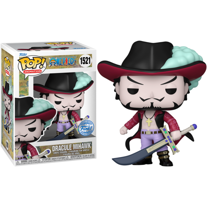 Funko POP! One Piece - Dracule Mihawk #1521 Pop Vinyl Figure - 1