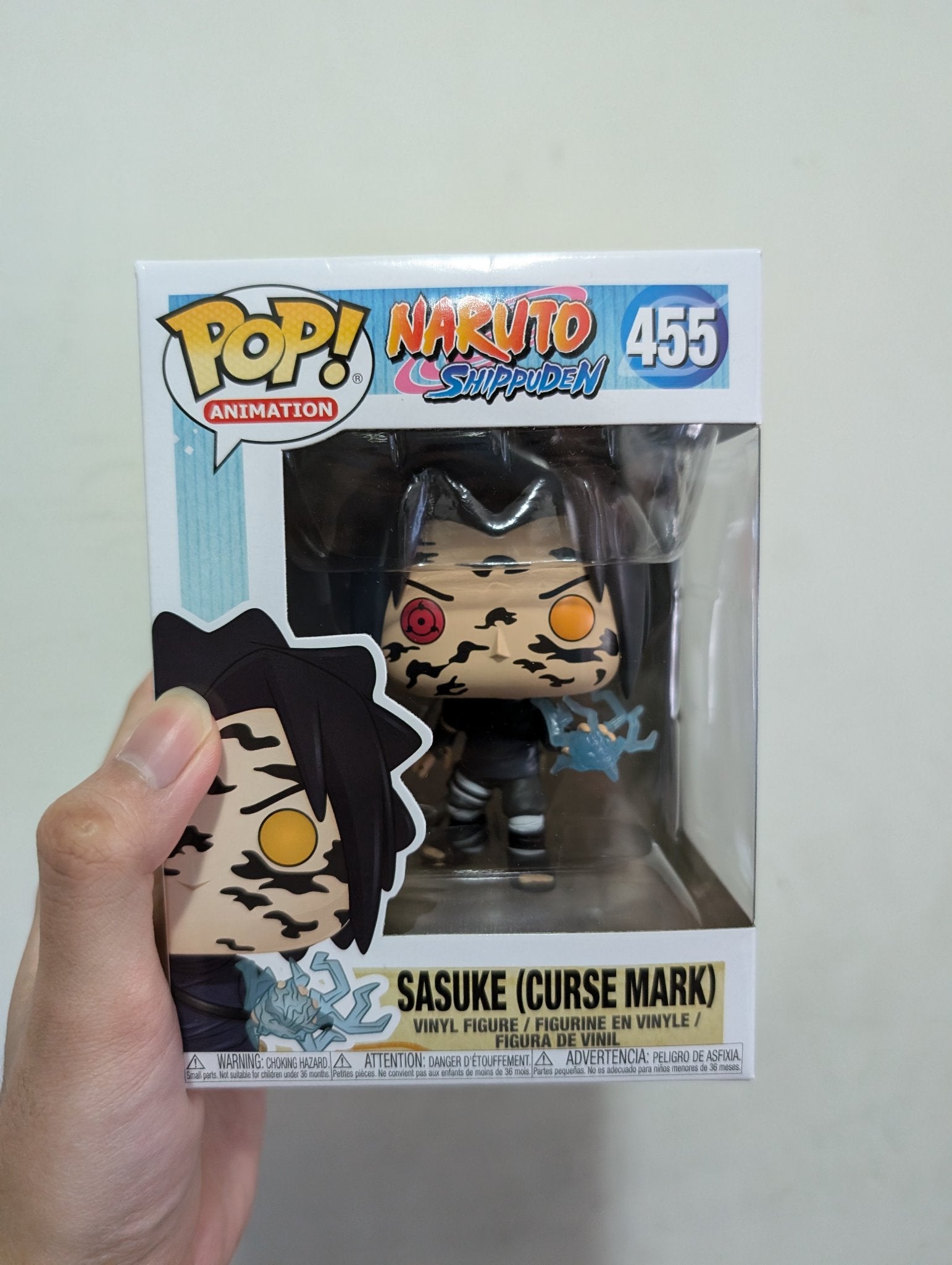 Funko POP! Naruto: Shippuden - Sasuke (Curse Mark) #455 Pop Vinyl Figure - 1