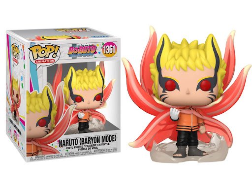 Funko POP! Boruto: Naruto Next Generations - Naruto (Baryon Mode) #1361 6-Inch Pop Vinyl Figure - 1