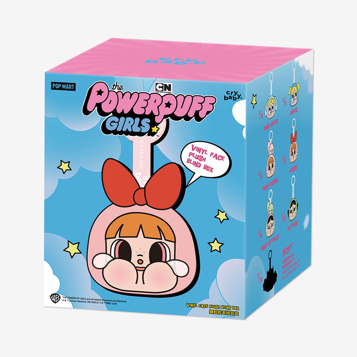 Bunny Bubbles - CRYBABY × Powerpuff Girls Series-Vinyl Face Plush by POPMART - 3