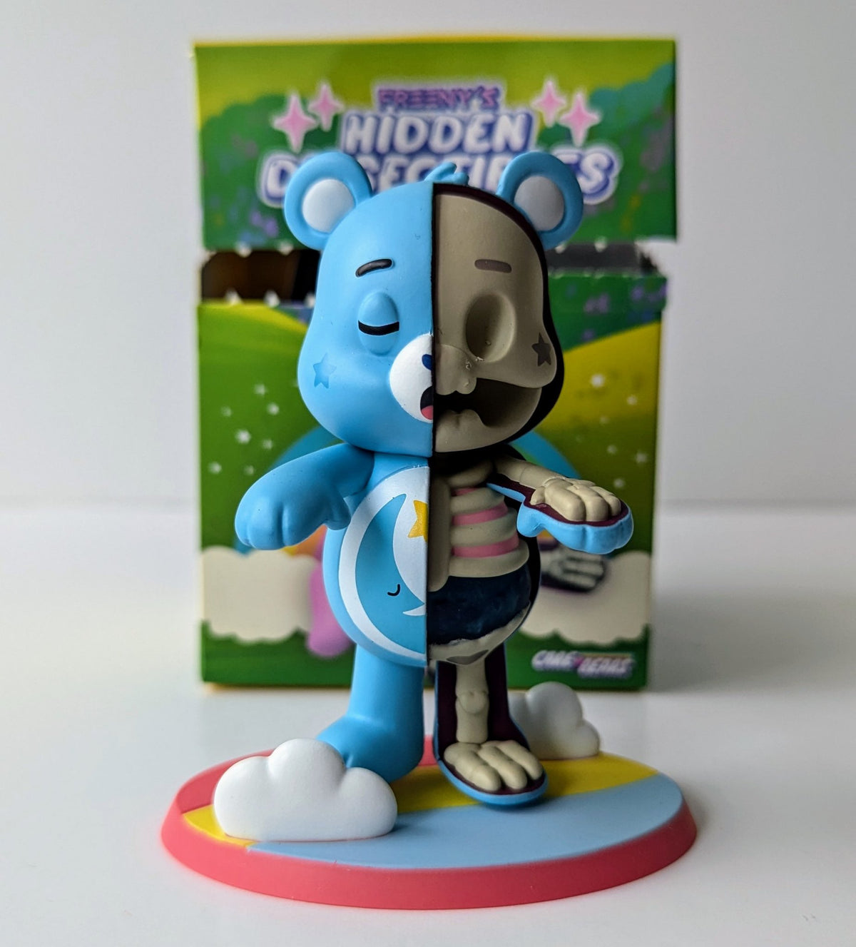 Bedtime Bear - Freeny&#39;s Hidden Dissectibles Care Bears Series One - Mighty Jaxx - 1