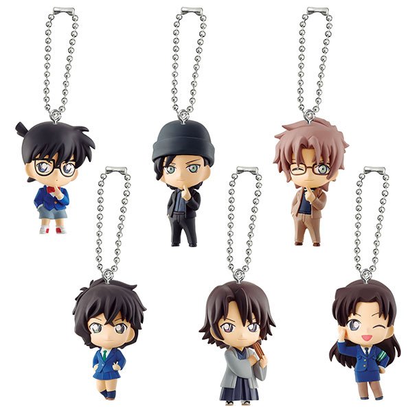 Detective Conan Swing Keychain RANDOM FIGURE KEYCHAIN by Bandai - 1