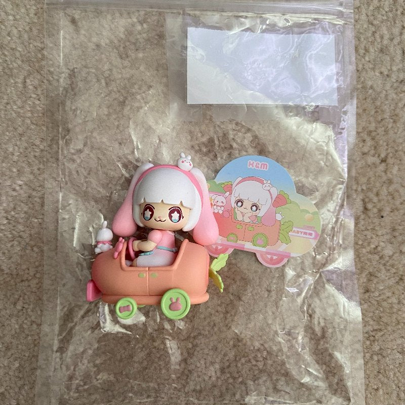 Rabbit Miki - Kimmy &amp; Miki Baby Bumper Cars Blind Box Series by 52Toys - 1