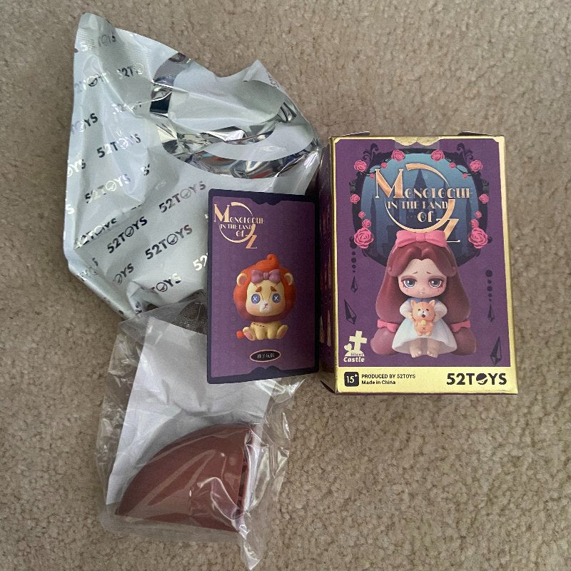 Cowardly Lion Doll - Lilith Monologue in the Land of Oz Blind Box Series by 52Toys - 1