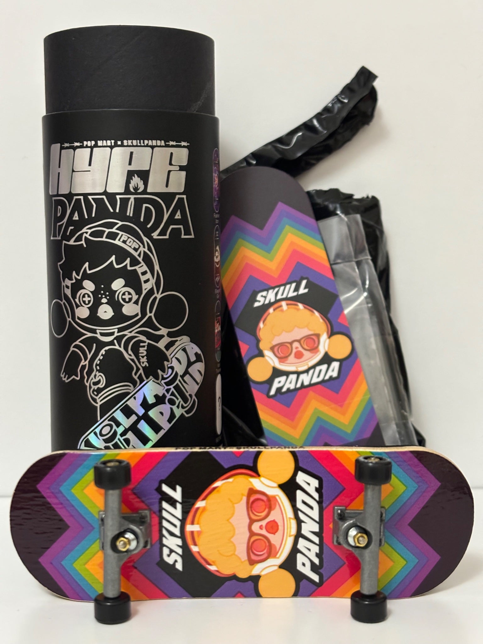 Vintage Boy - Skullpanda Hypepanda Finger Skateboard - 1