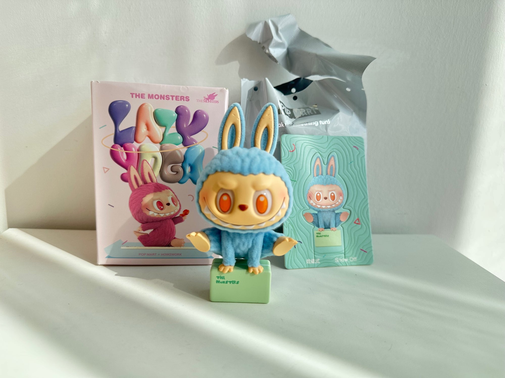 Show Off - Lazy Yoga Series Figures THE MONSTERS Labubu by POP MART - 1