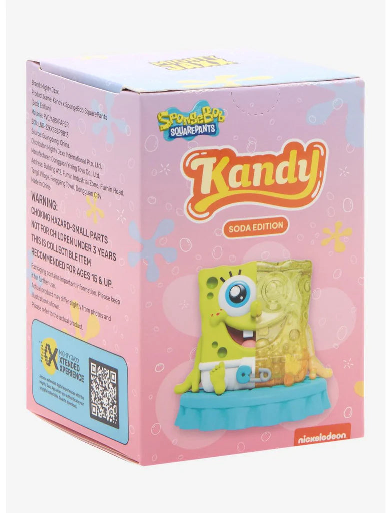 Kandy Soda Edition SpongeBob - Mighty Jaxx - single blind box - 1