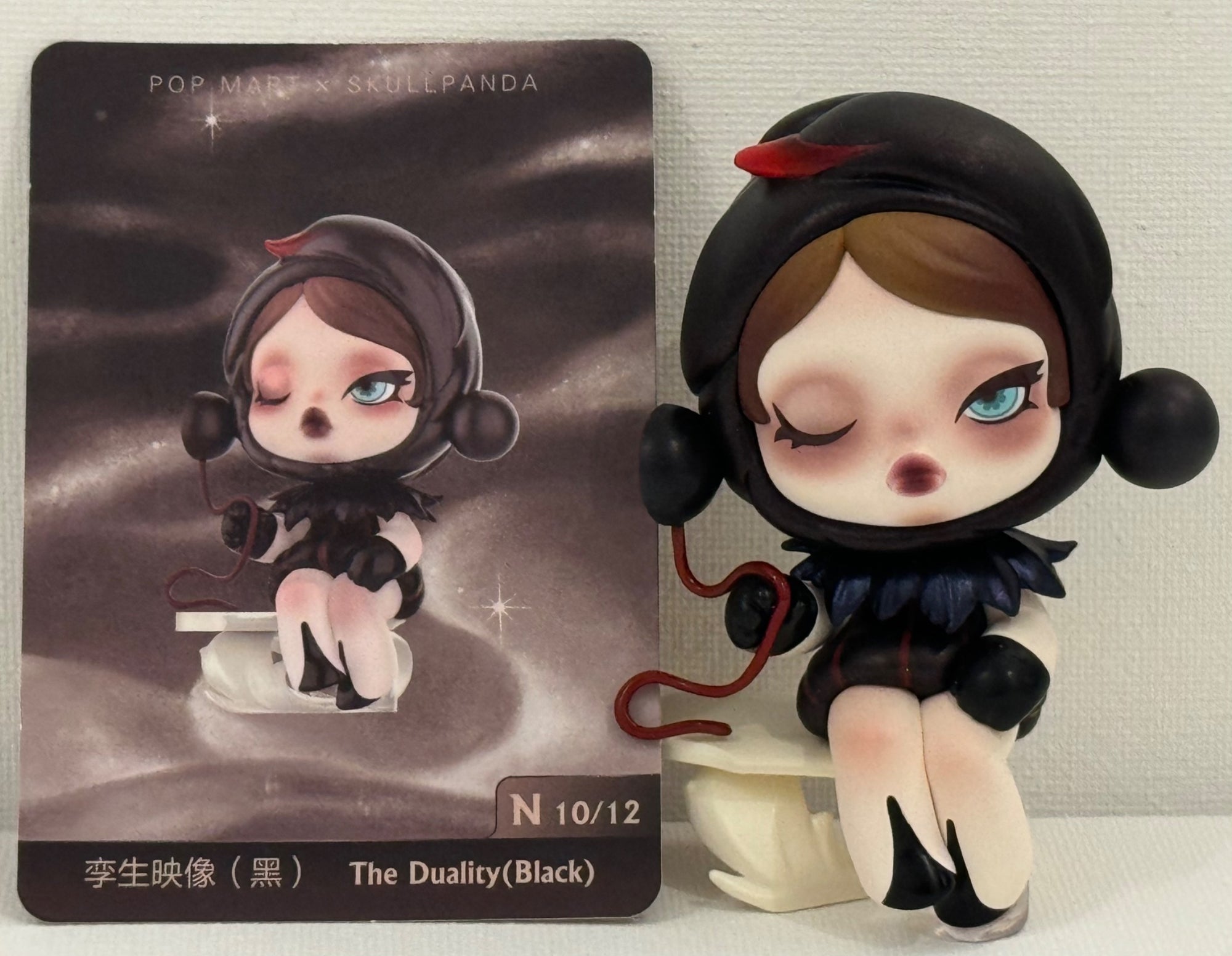 The Duality(Black) - SKULLPANDA Image of Reality by POP MART - 1