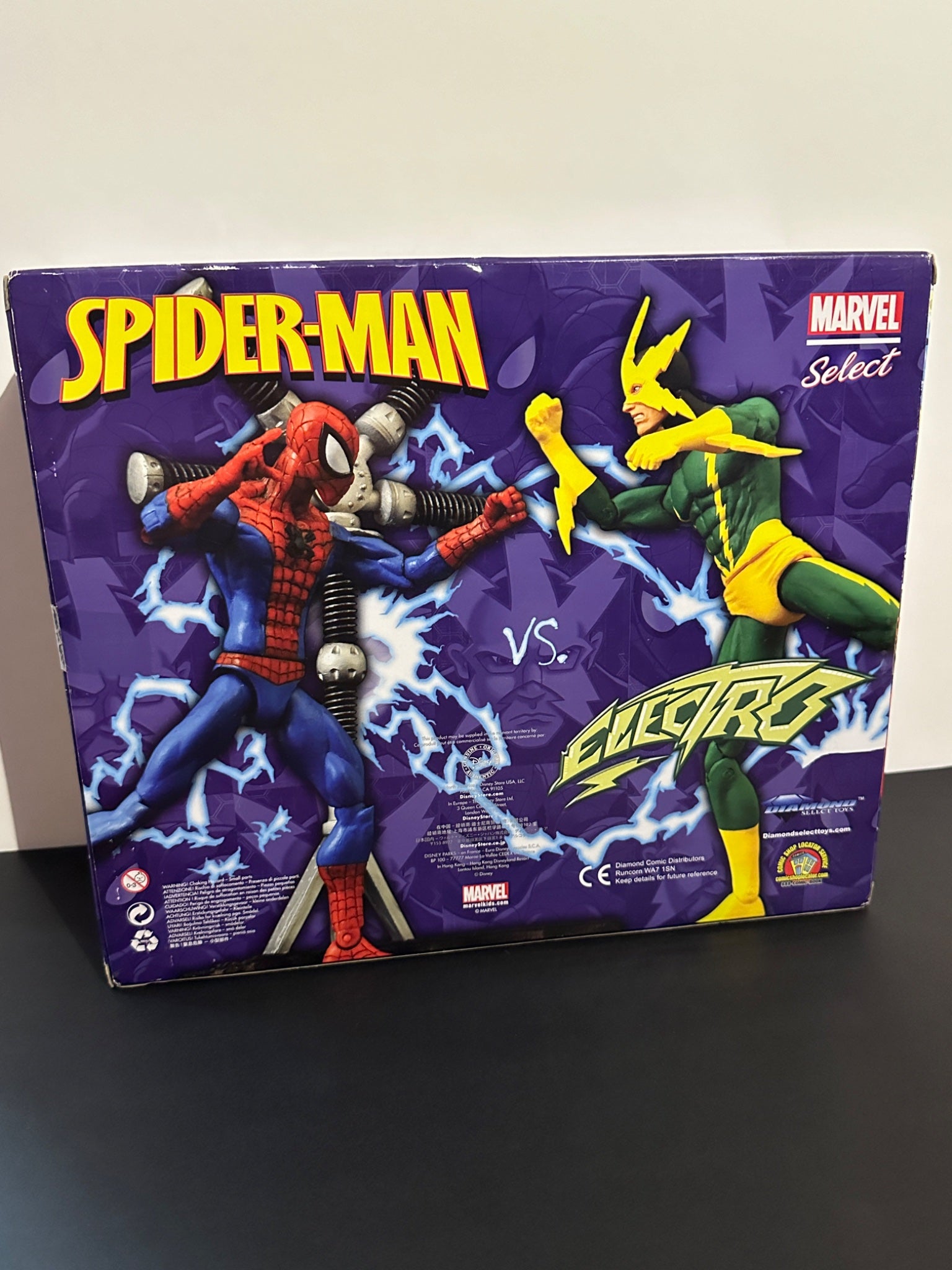 Marvel Select - Disney Store - Spider-Man and Electro Action Figures - 1