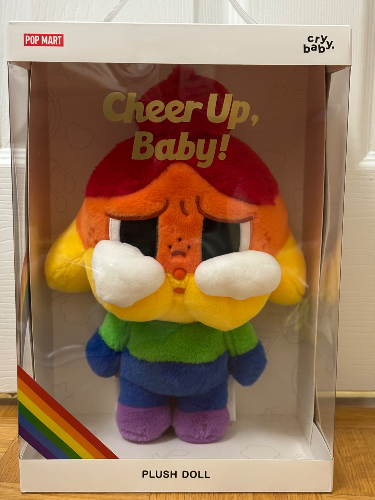 Popmart Crybaby Cheer Up, Baby! Plush Doll - 1