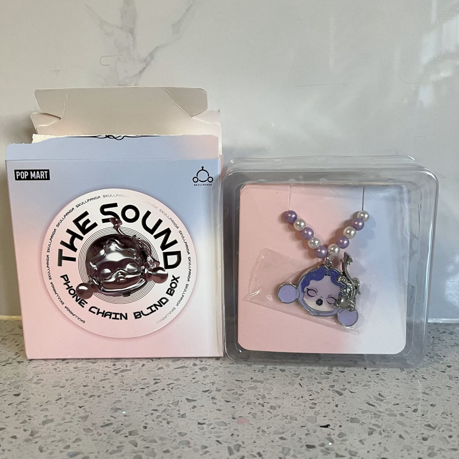 Skullpanda The Sound Phone Chain (Admiration) - Pop Mart - 1