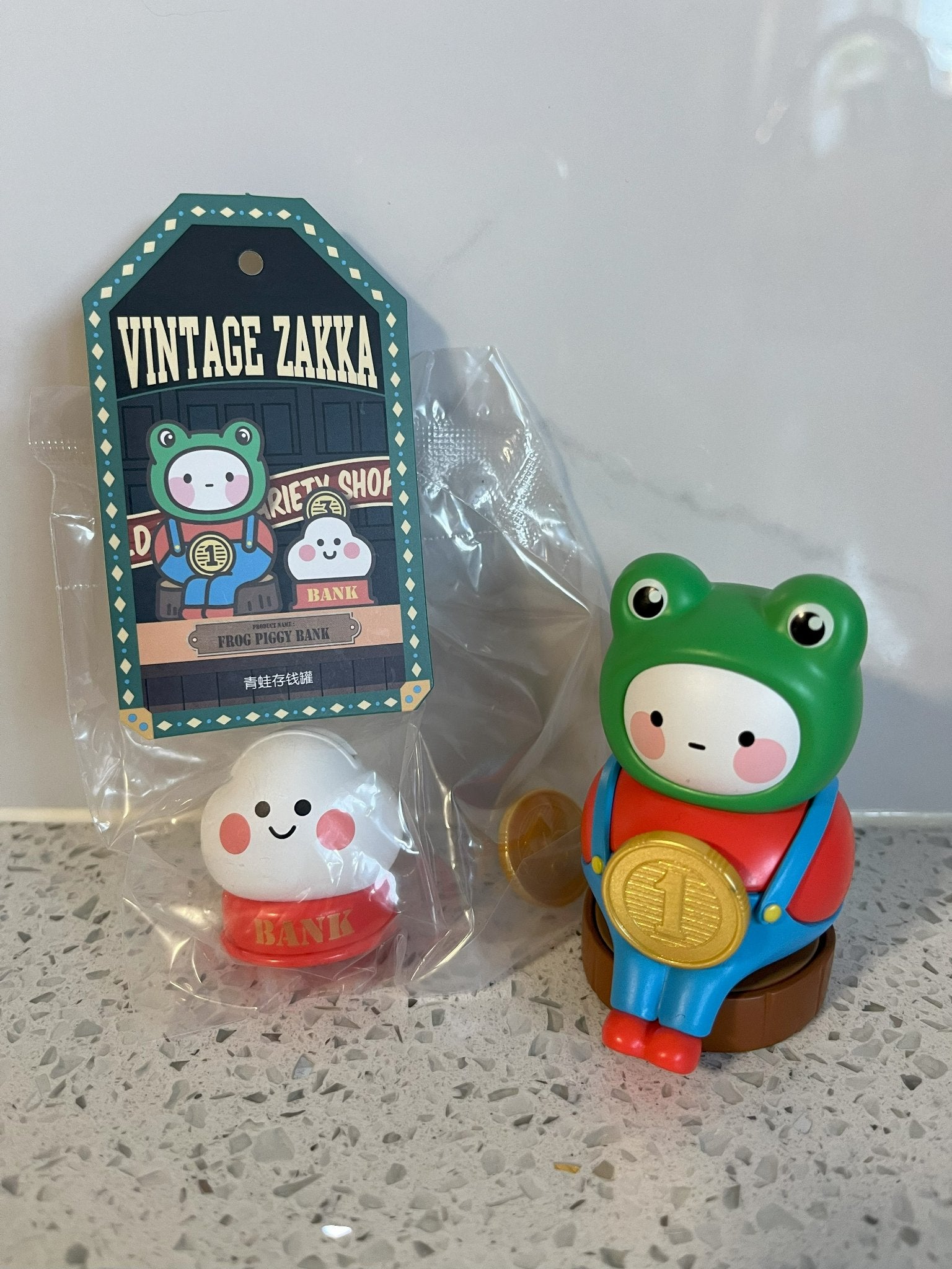 Frog Piggy Bank - Bobo & Coco Vintage Zakka by Pop Mart - 1