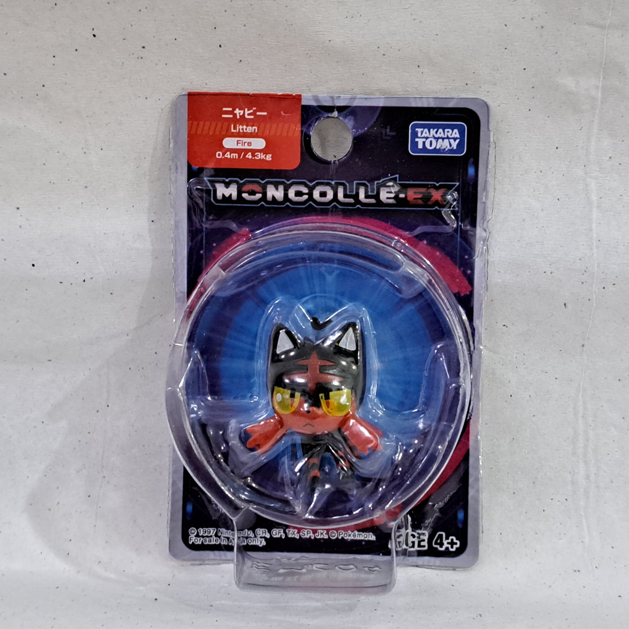 Litten - Pokémon Moncolle-ex - Takara Tomy - 1