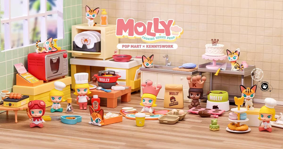 POPMART MOLLY Mini Me Cooking Series Blind Box - 1