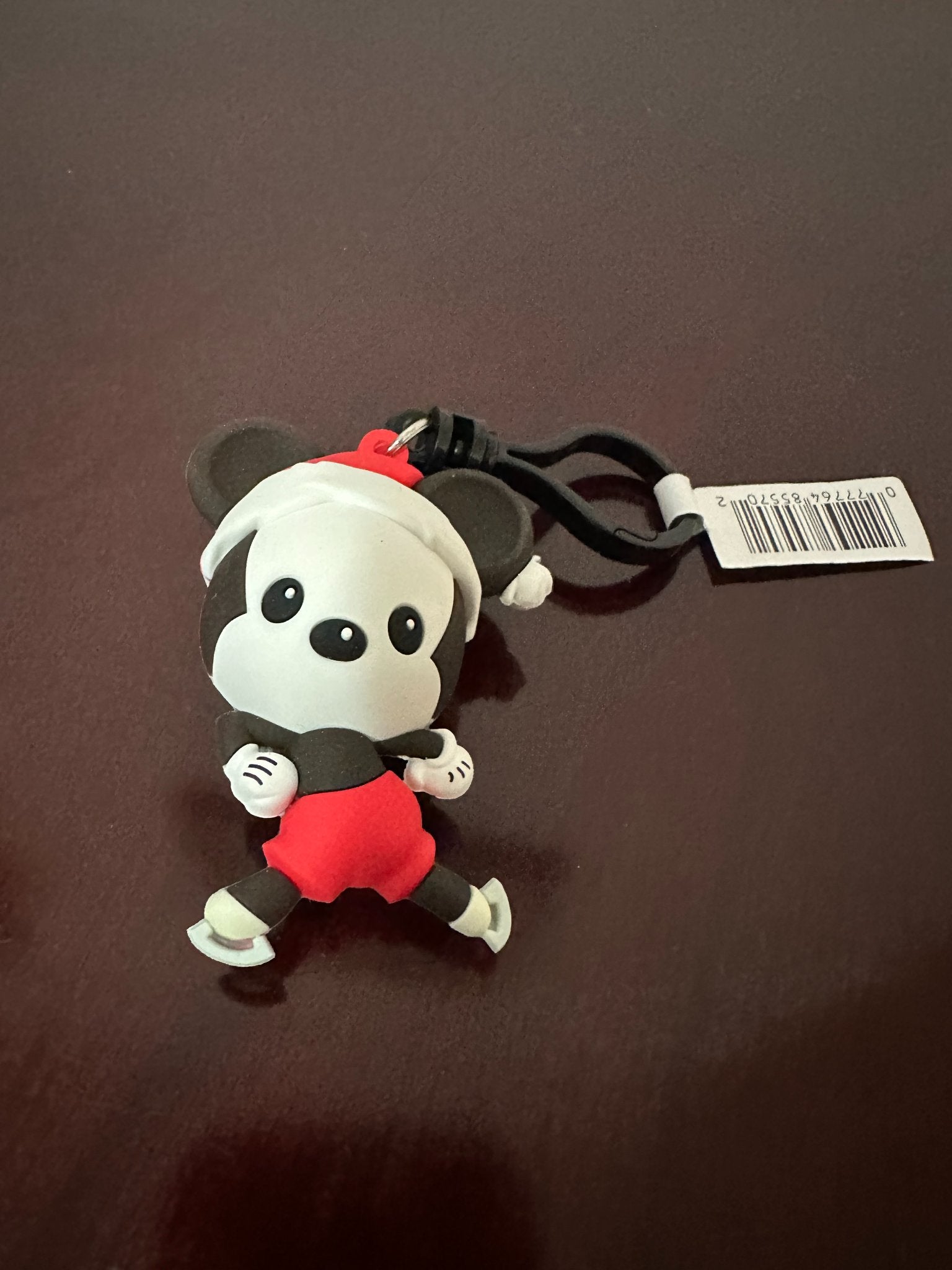 Mickey Mouse Santa Figural Keychain - Disney - 1