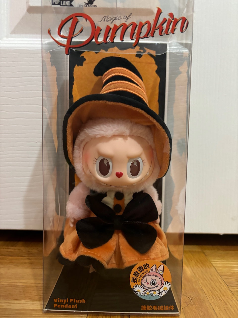 Popland Mokoko Happy Halloween Party Series Magic of Pumpkin Vinyl Plush - 1