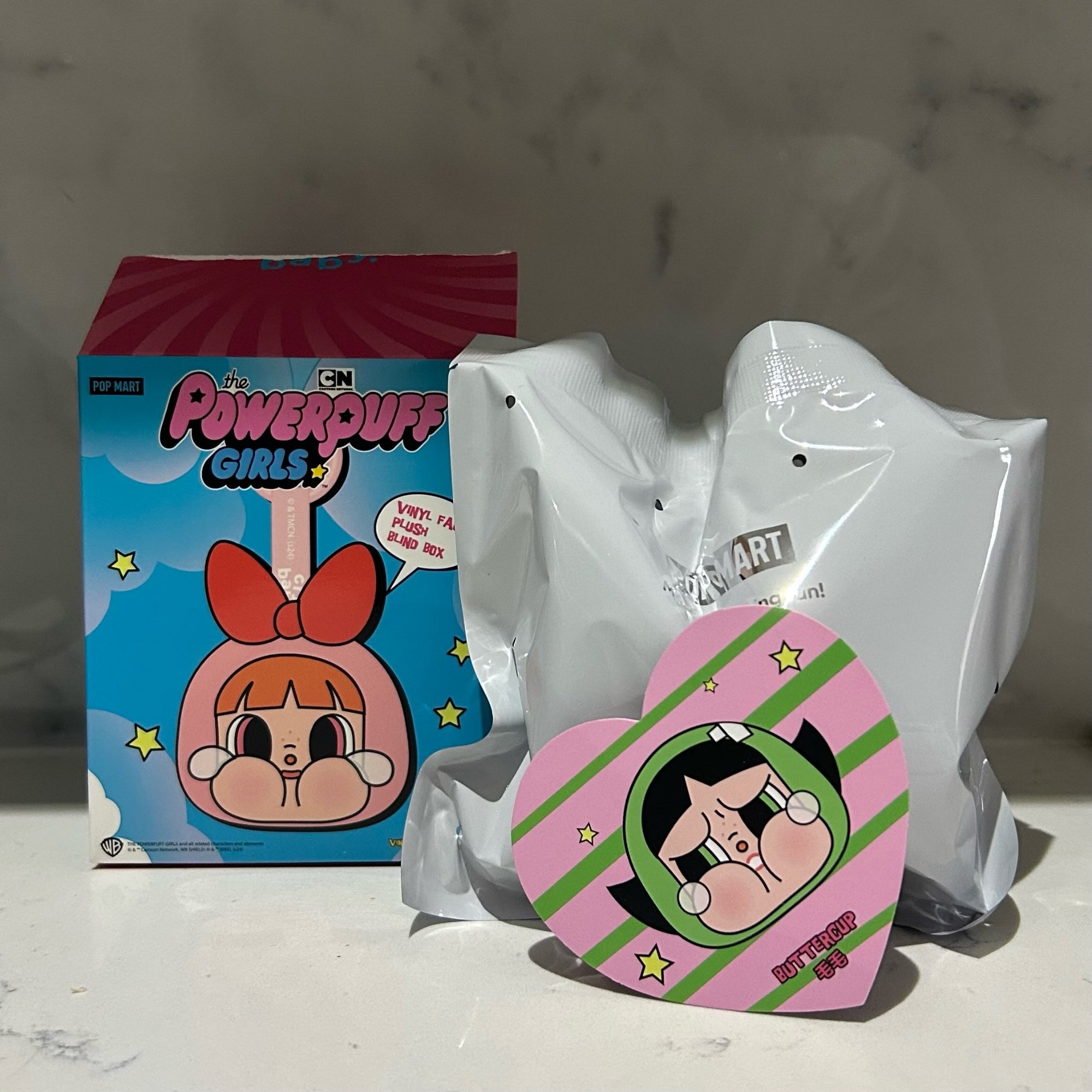 Buttercup - CRYBABY × Powerpuff Girls Series-Vinyl Face Plush by POPMART - 1