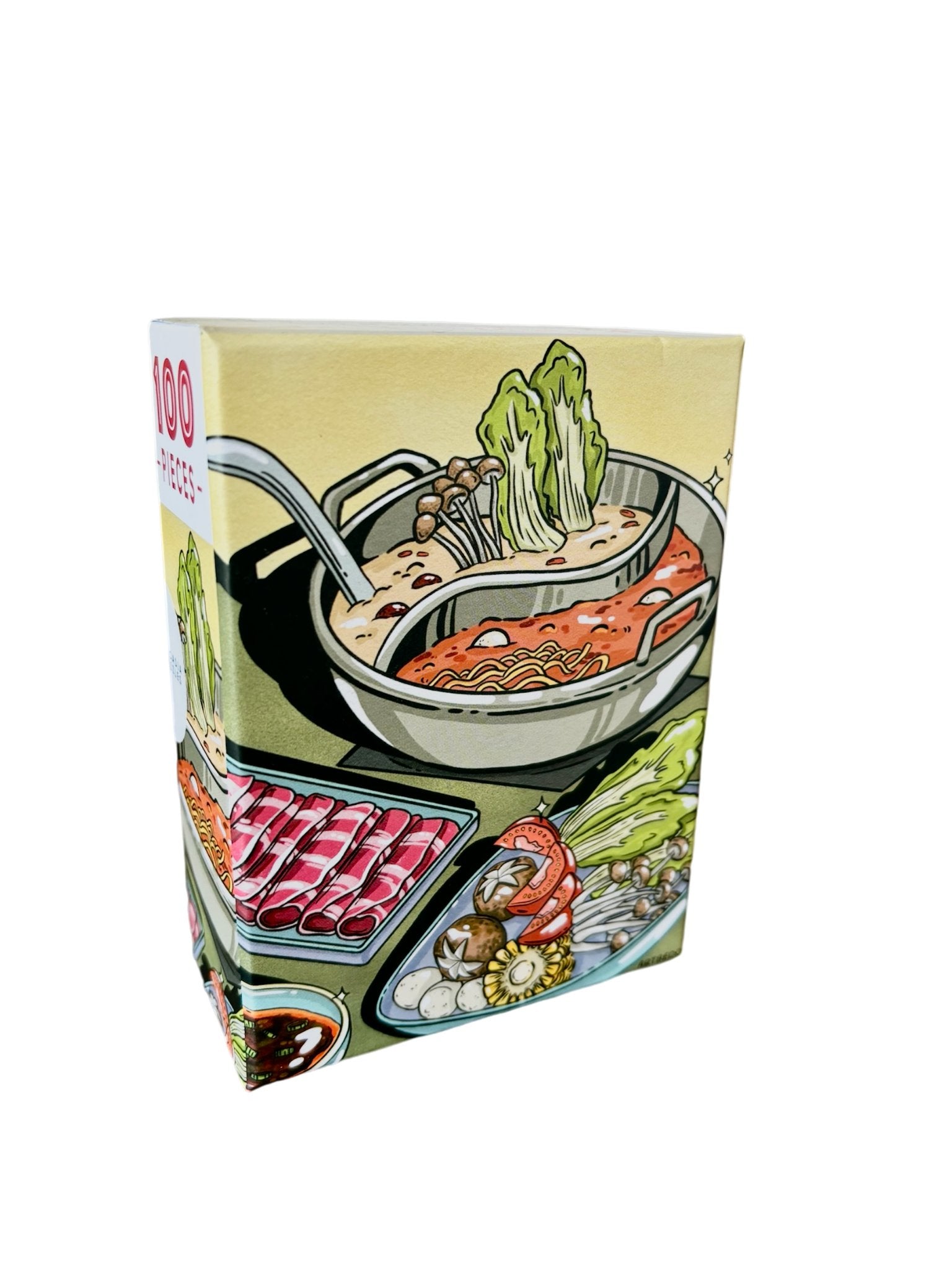 100 pieces Hot Pot Jigsaw Puzzle - Arcadia Puzzles - 1