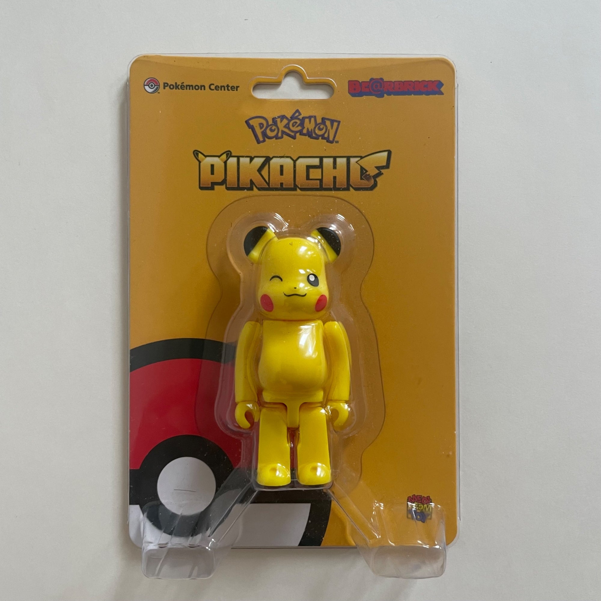 Pokemon Center Exclusive Pikachu 100% Bearbrick by Medicom Toy - 1