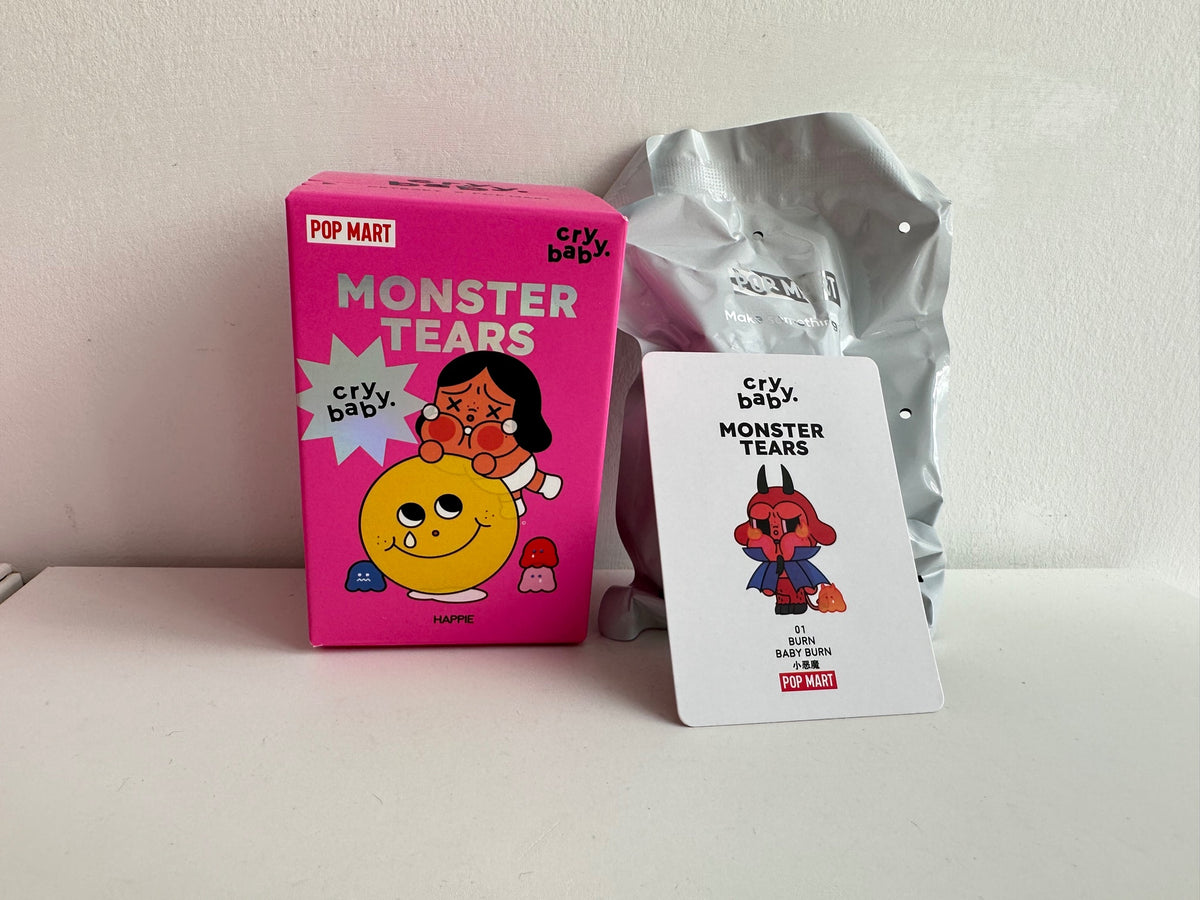 Burn baby burn - CRYBABY Monster&#39;s Tears Series by POP MART - 1