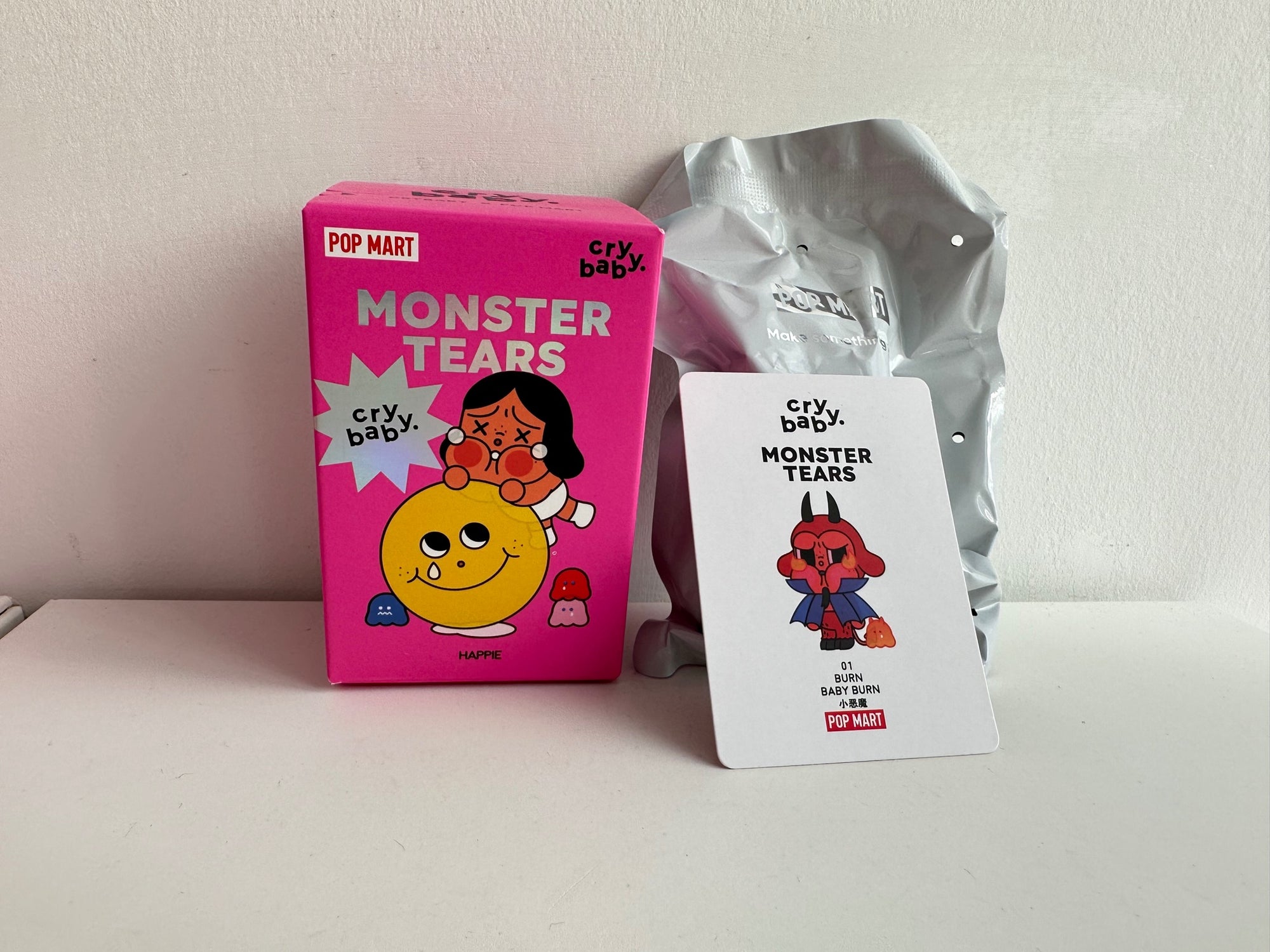 Burn baby burn - CRYBABY Monster's Tears Series by POP MART - 1