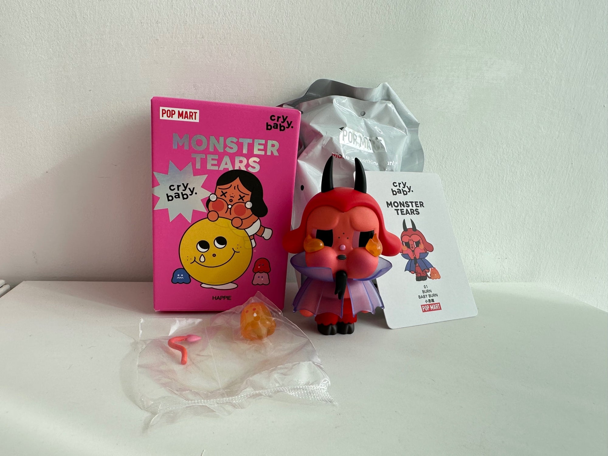 Burn baby burn - CRYBABY Monster's Tears Series by POP MART - 1