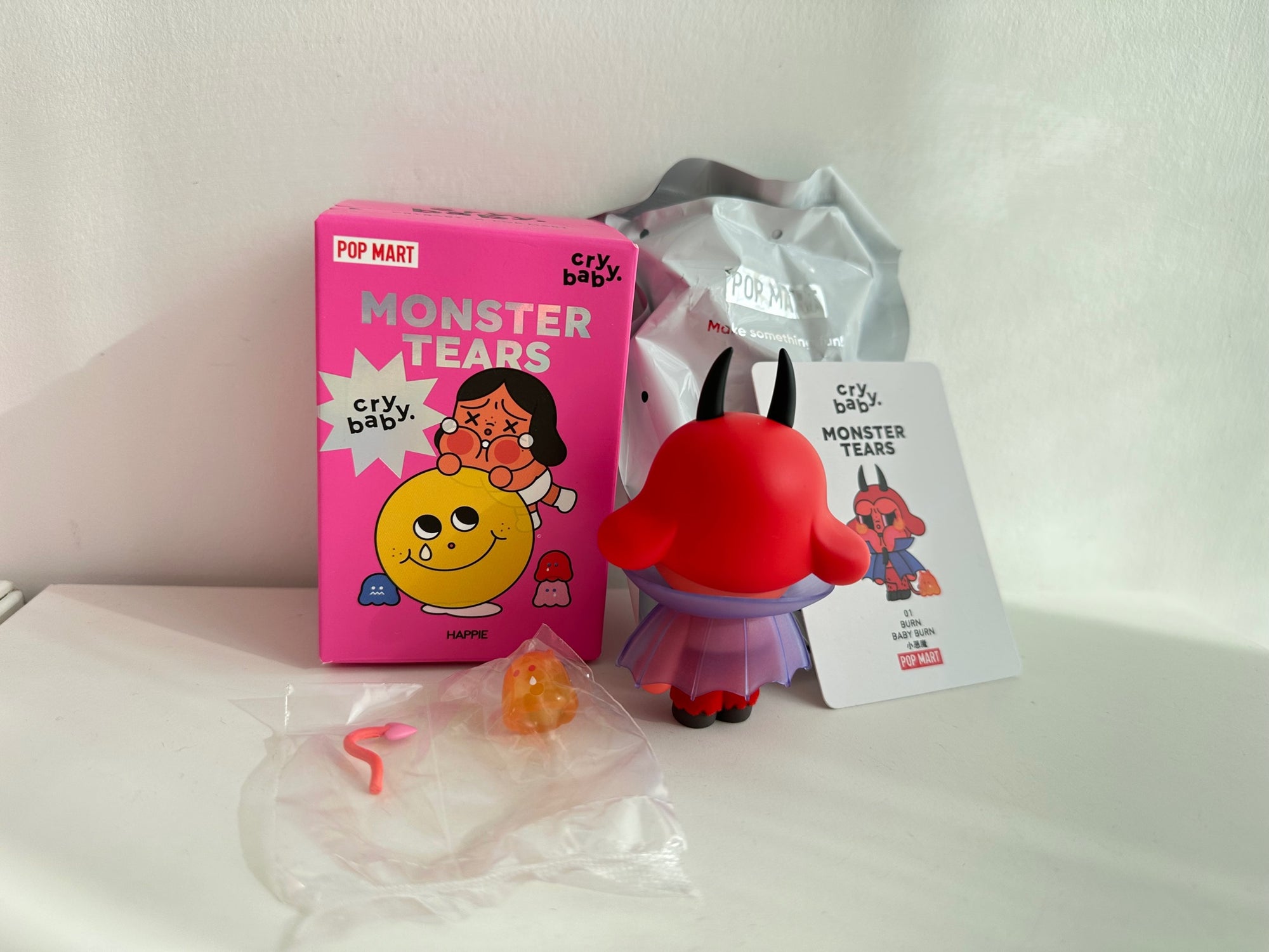 Burn baby burn - CRYBABY Monster's Tears Series by POP MART - 3