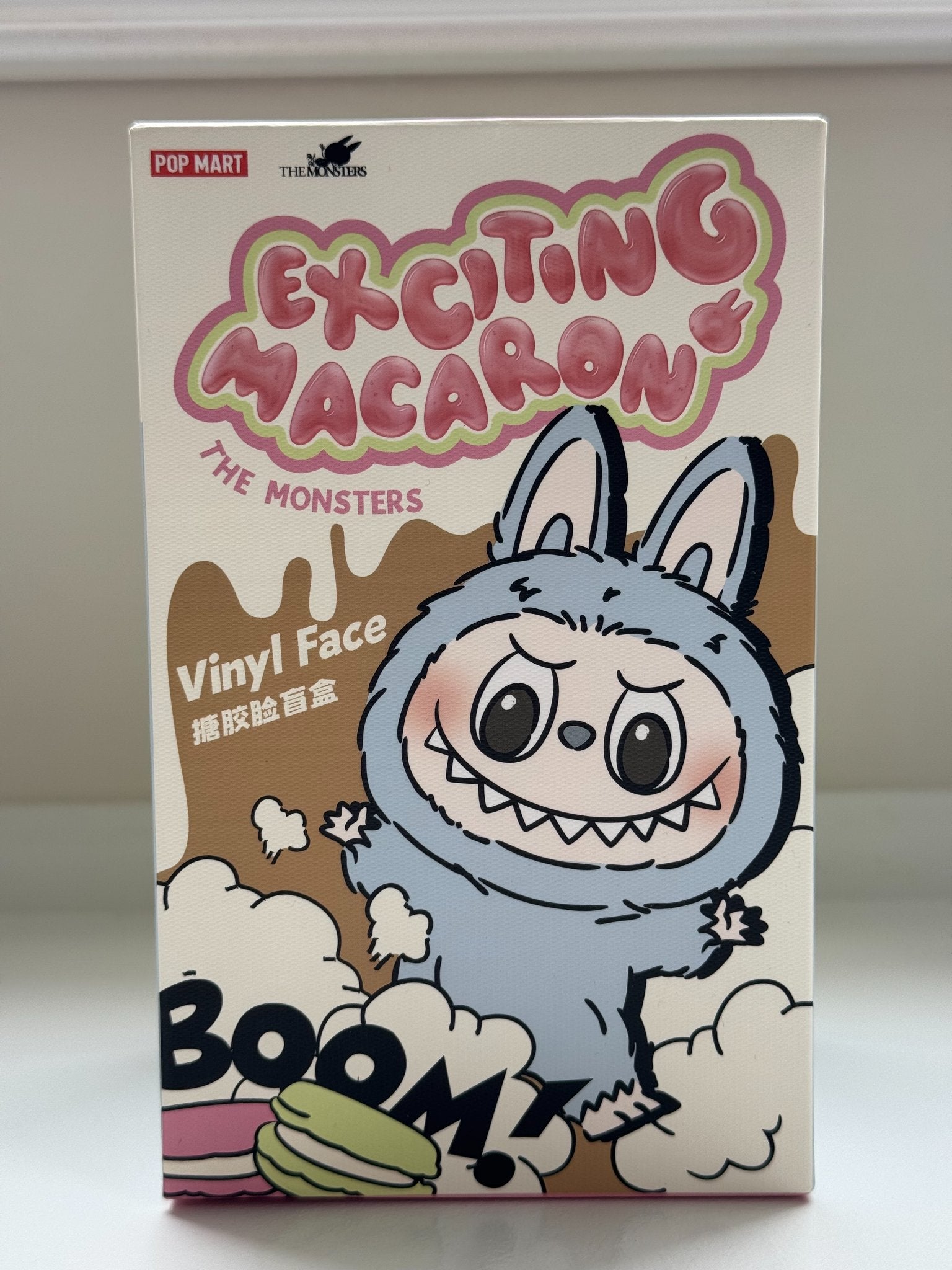 Lychee Berry - Labubu The MONSTERS Exciting Macaron Vinyl Face by POP MART - 1