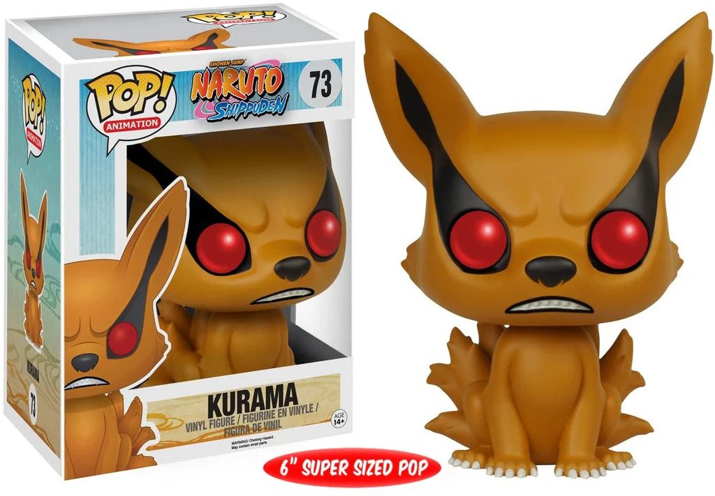 Funko POP! Naruto: Shippuden - Kurama (6-inch) #73 Pop Vinyl Figure - 1