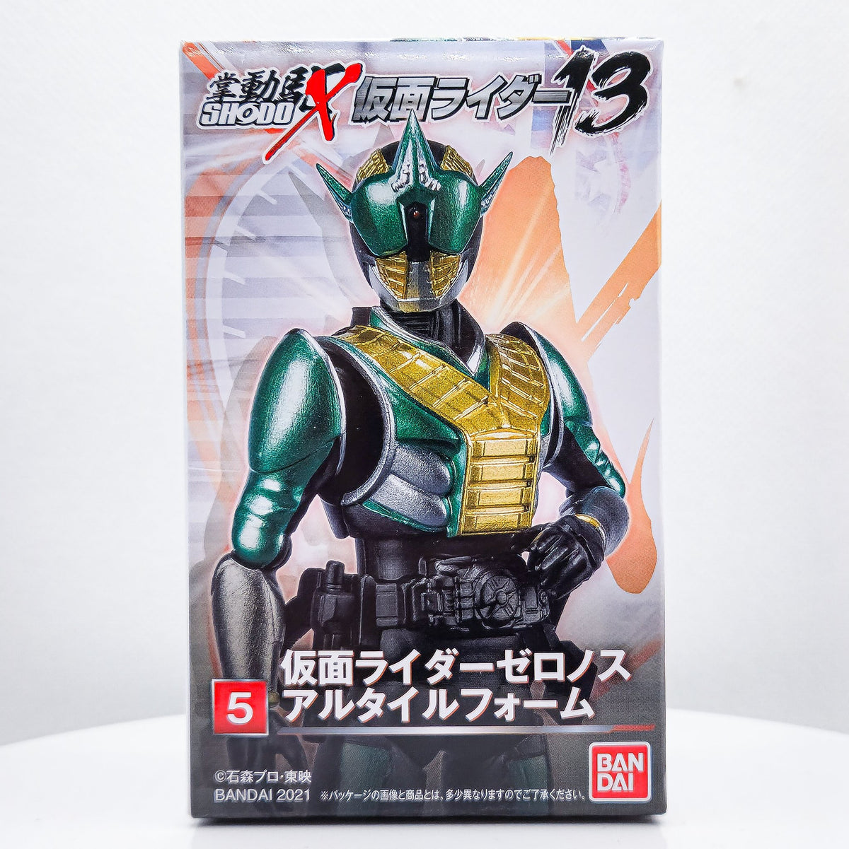 SHODO-X Kamen Rider Zeronos Altair Form Action Figure by Bandai - 1