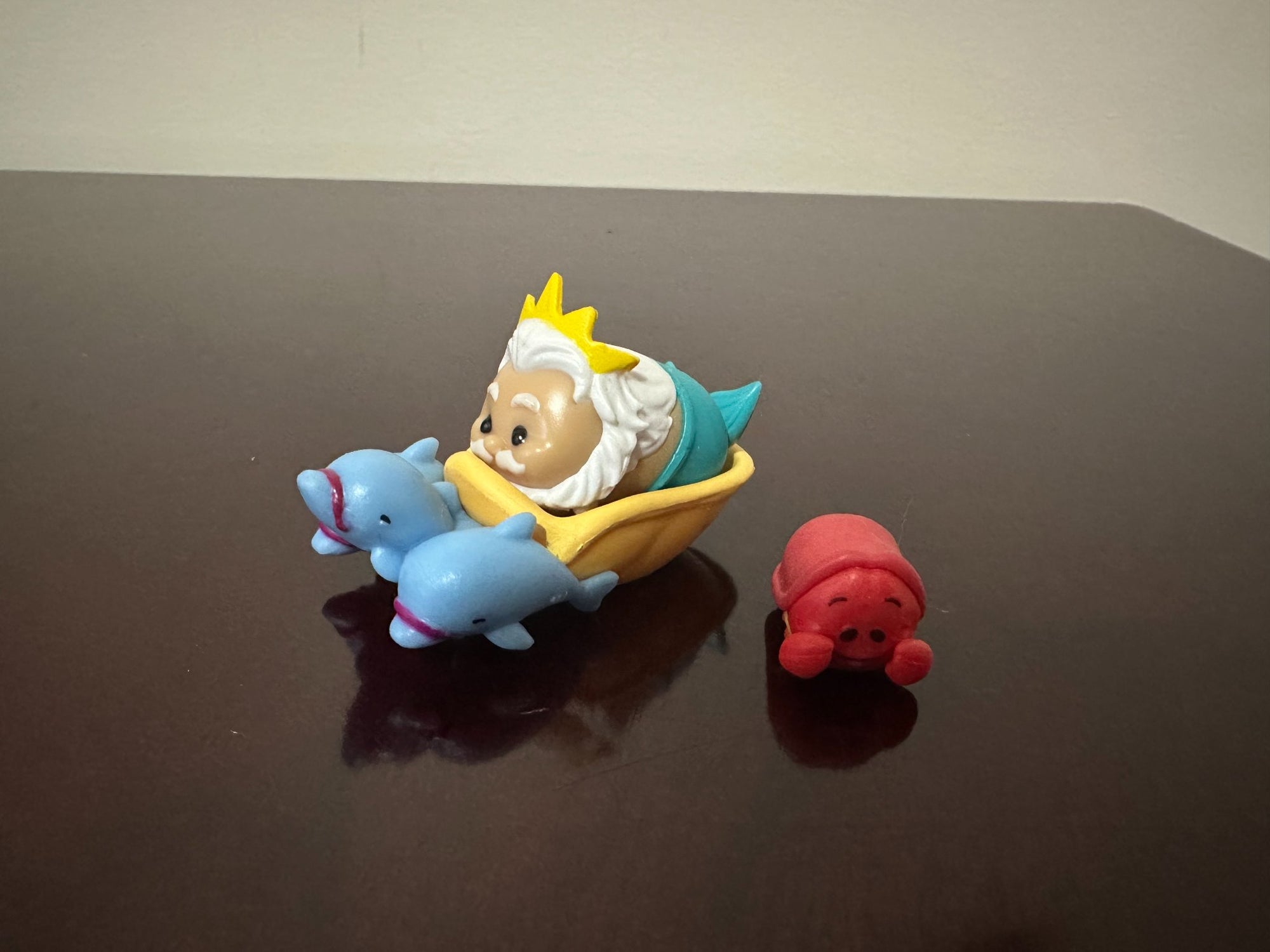 King Triton and Sebastian - Disney 100 Tsum Tsum Series 3 - Disney - 1