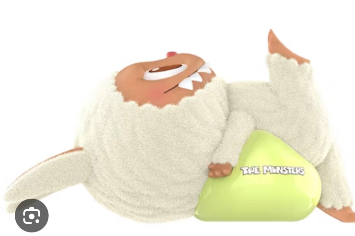 Lay down The Monsters Labubu Lazy Yoga - 1