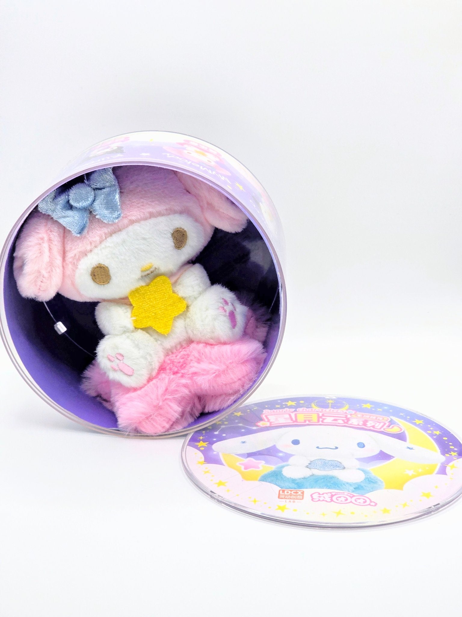 My Melody MM - Sanrio Characters Moon, Star, and Cloud Plush Blinds - LDCX - 1