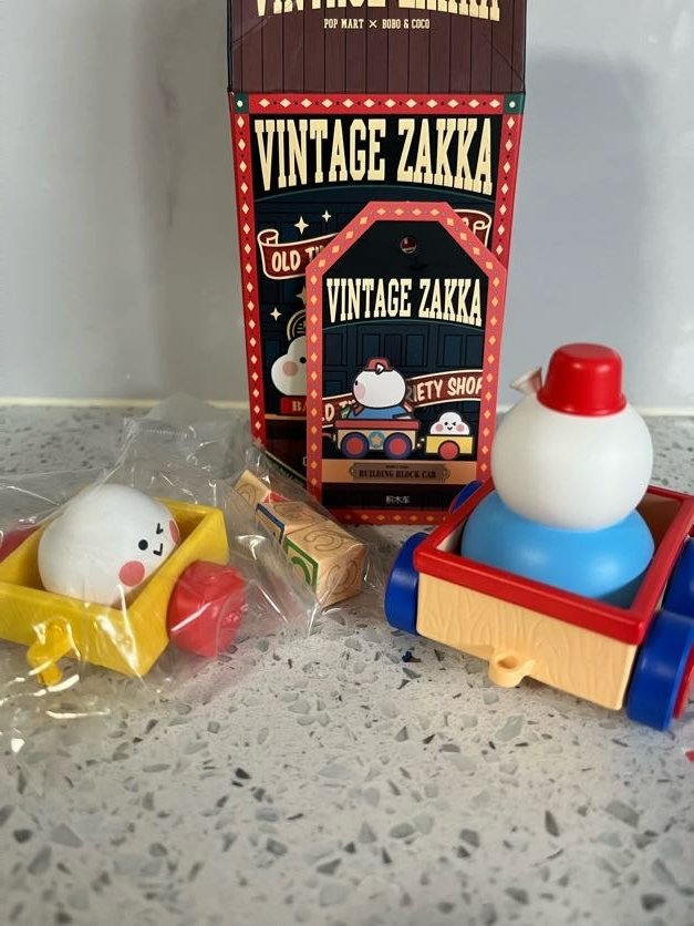 -Building Block Car - Bobo & Coco Vintage Zakka by Pop Mart - 2