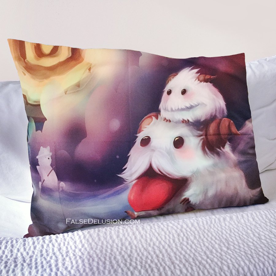 League of Legends Poro Pillow Case - 1