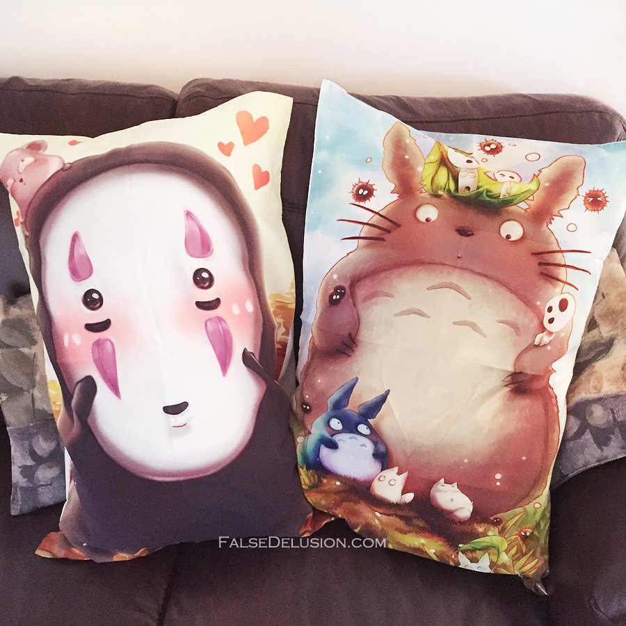 Ghibli No Face Pillow Case - 1