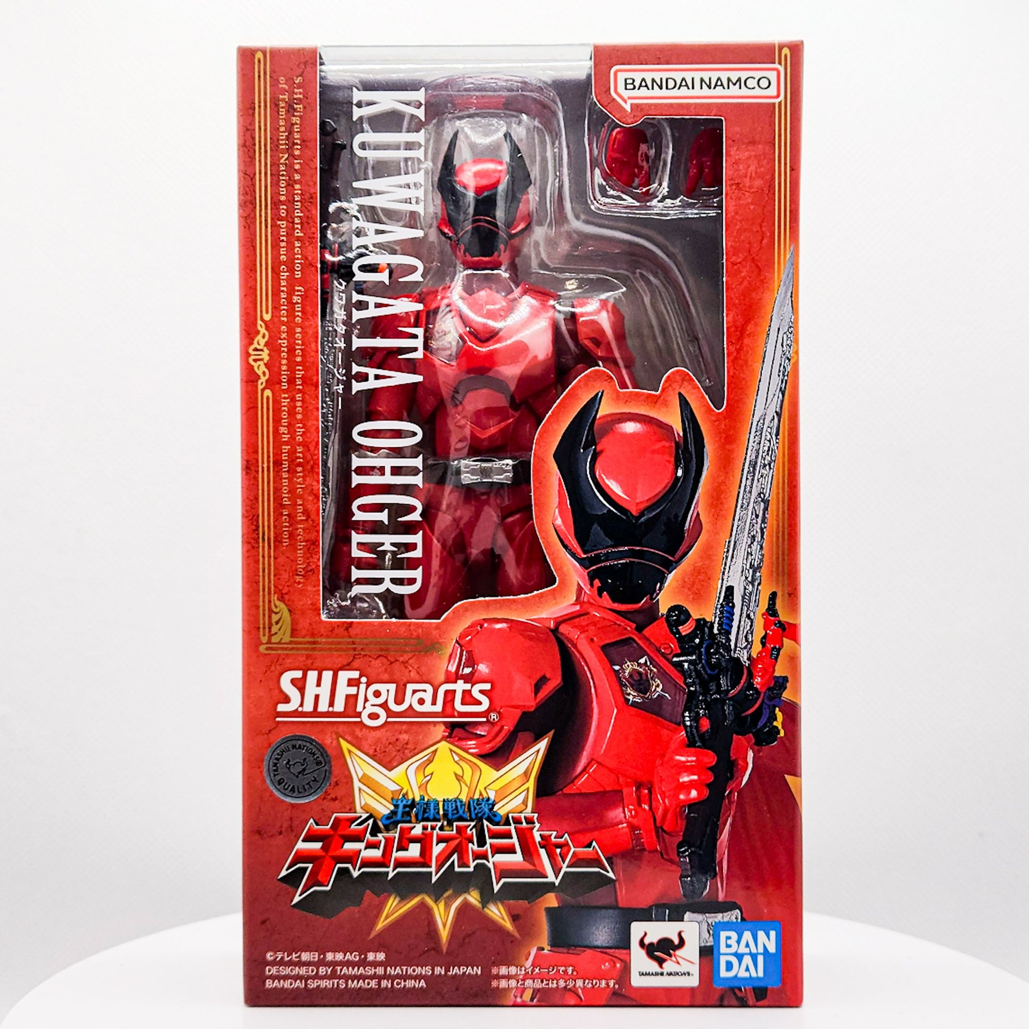 S.H. Figuarts Kuwagata Ohger Super Sentai Action Figure by Bandai - 1