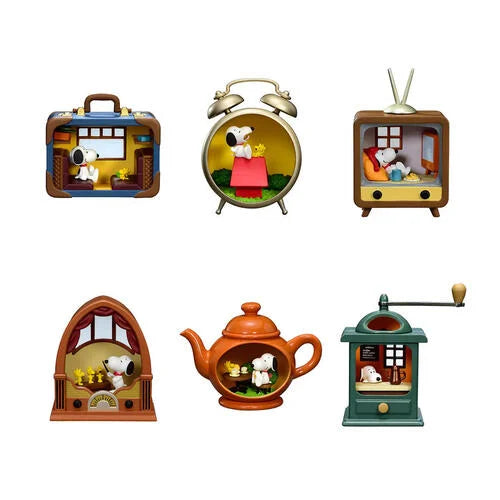 Snoopy's Antique Diorama Collection - Re-Ment - single blind box - 4