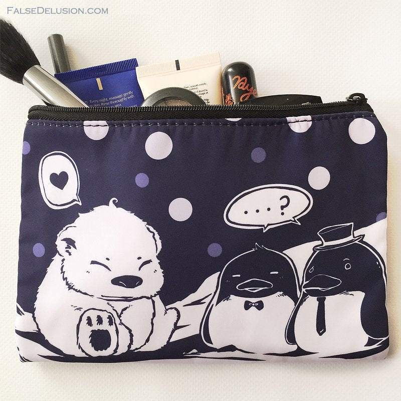 Penguins and Polar Bear (Pouch) - 1